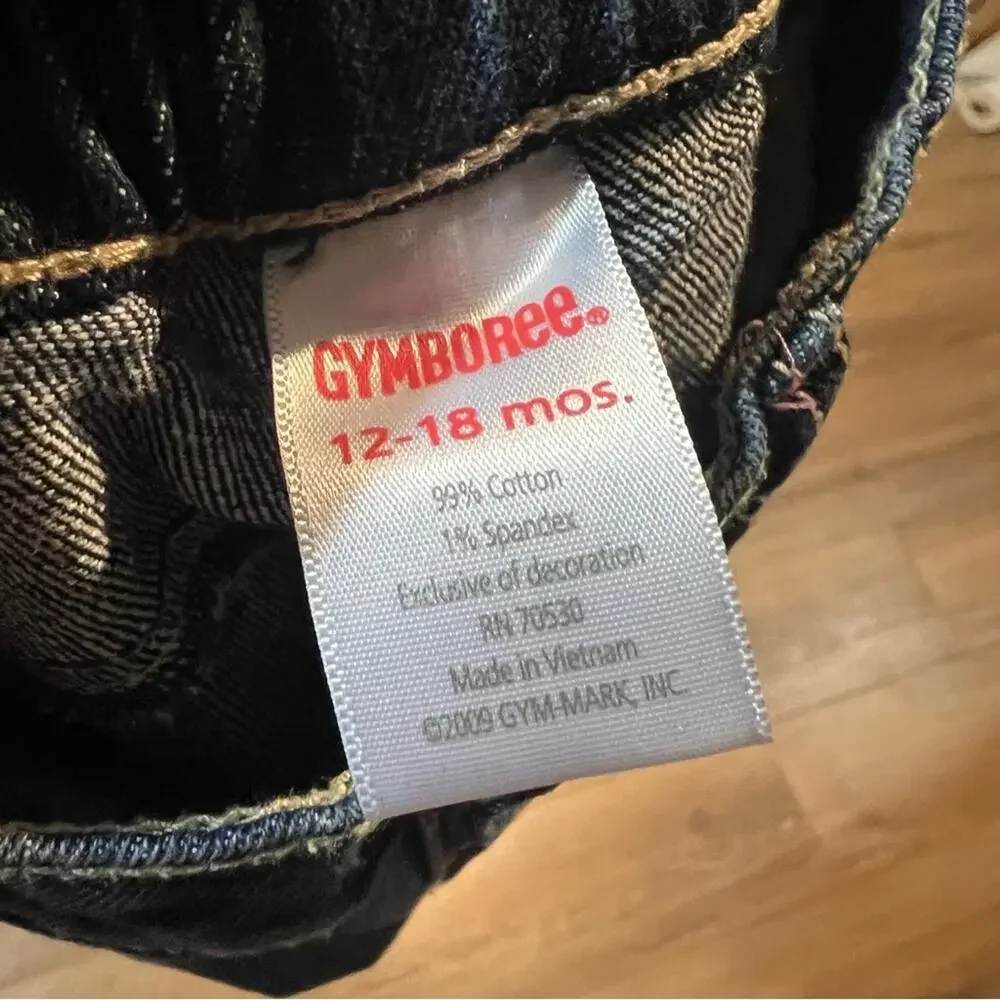 Gymboree Valentines Day Heart Embroidered Jeans 2009